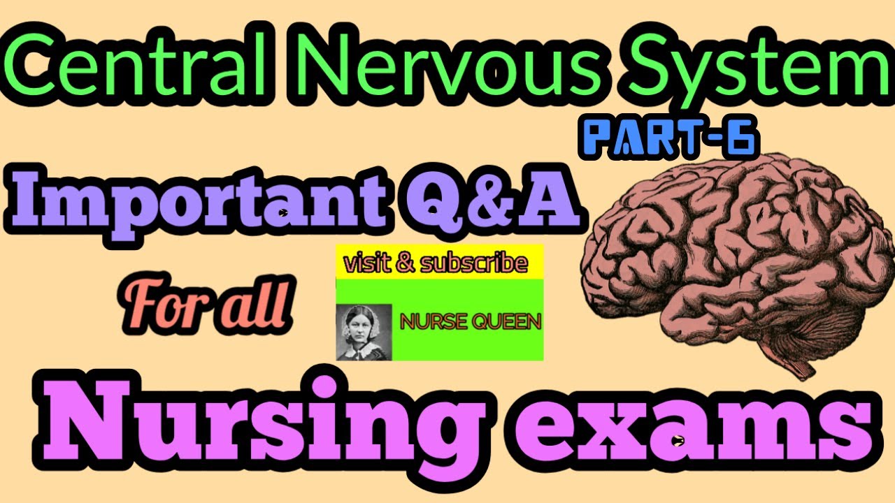 STAFF NURSE KERALA PSC PREVIOUS QUESTIONS- IMPORTANT, CENTRAL NERVOUS SYSTEM-PART-6