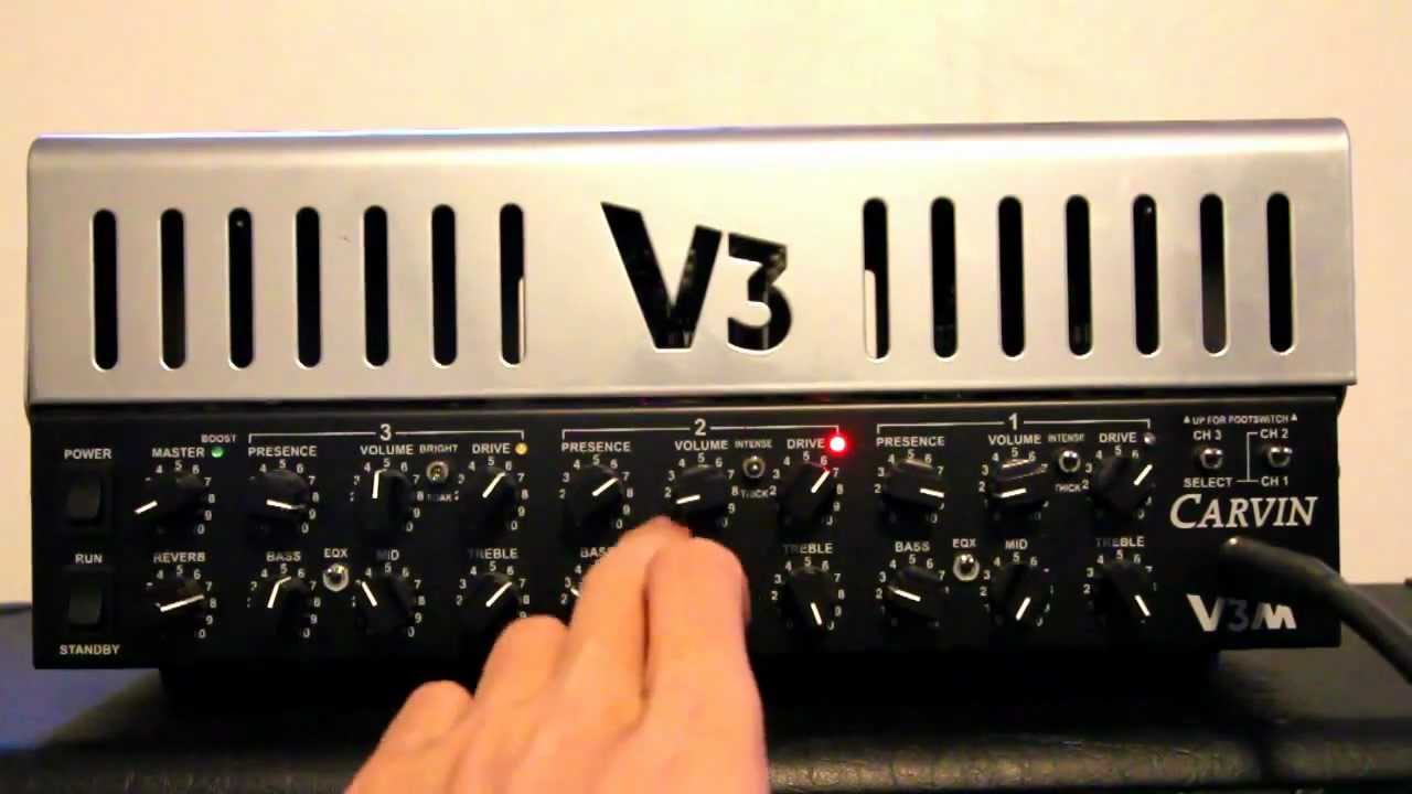 Тройной выпрямитель Mesa Boogie и усилитель Carvin V3M