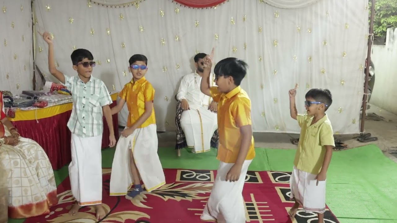 South Indian theme dance.....                   WEDDING FUNCTION
