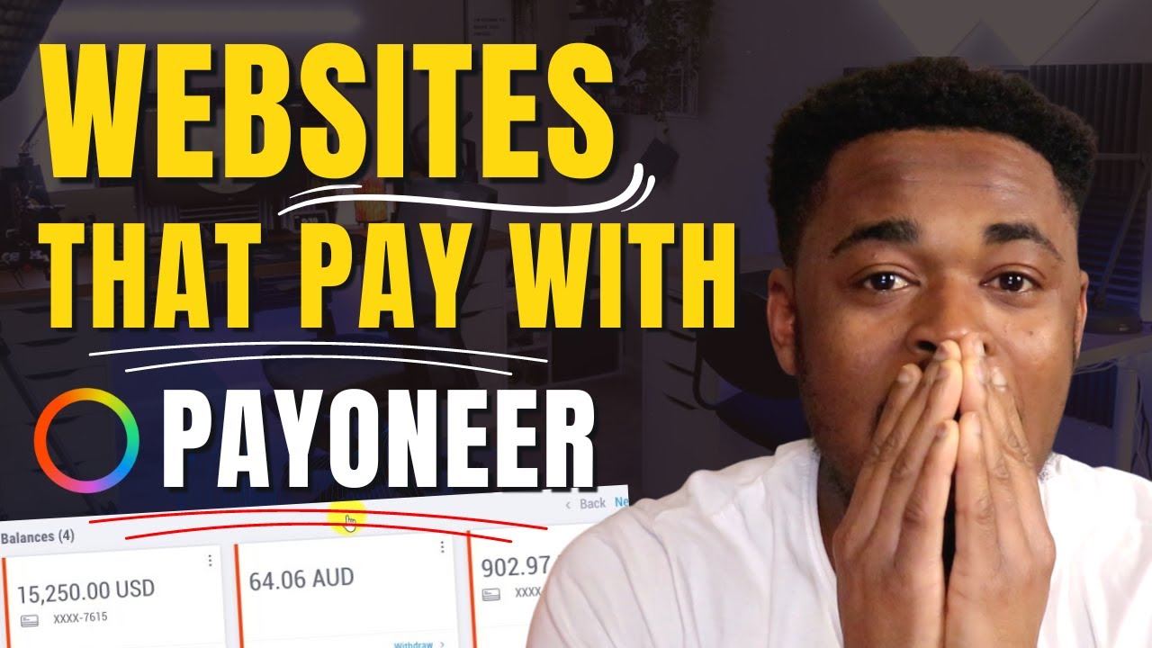 5 WORK FROM HOME Websites That PAY Via PAYONEER (Make Money Online)