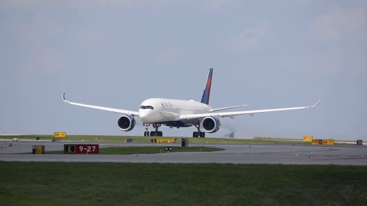 Delta Airlines Airbus A350-900 DTW-CVG-ATL
