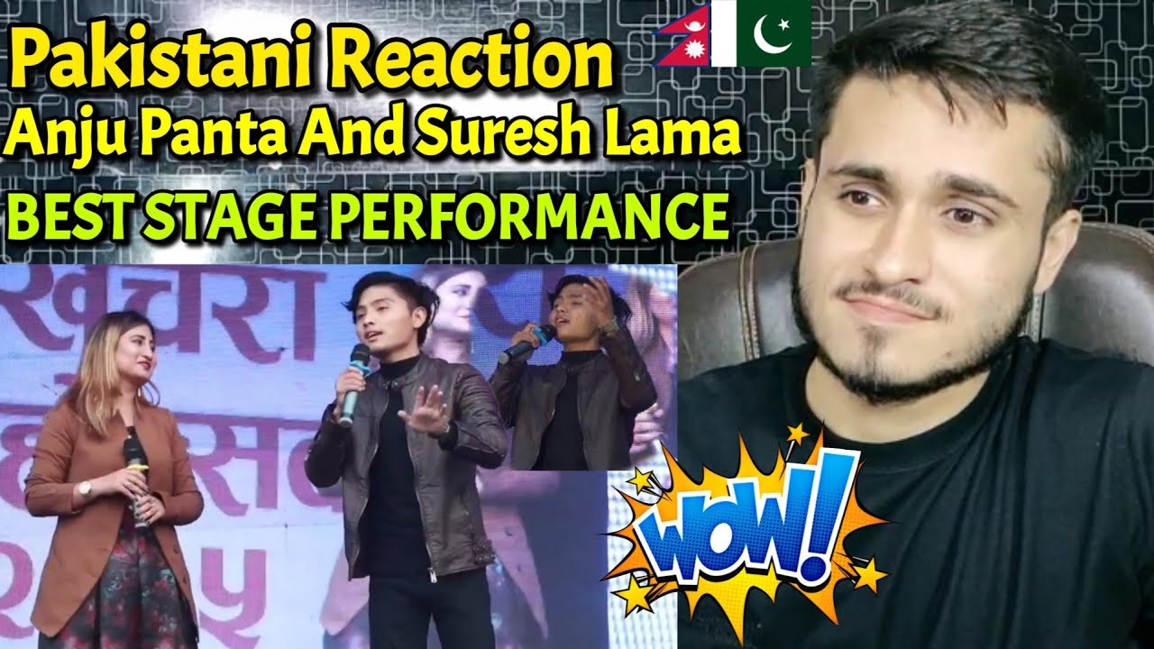Pakistani React Anju Panta And Suresh Lama BEST STAGE PERFORMANCE | Lovely Voice | Rk ReActions