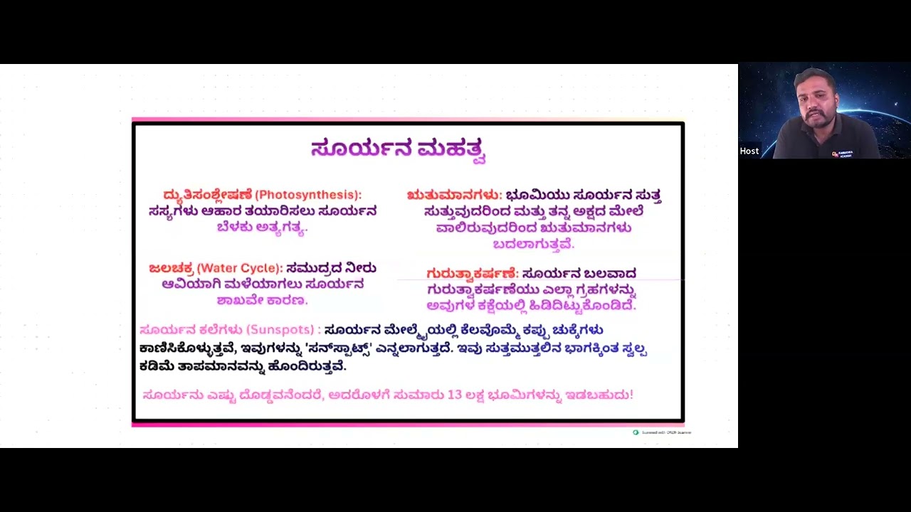 ಶಿಕ್ಷಕರ ನೇಮಕಾತಿ I ಭೌತಶಾಸ್ತ್ರ I ವಿಶ್ವ - ಸೌರವ್ಯೂಹ by Ravikanth 