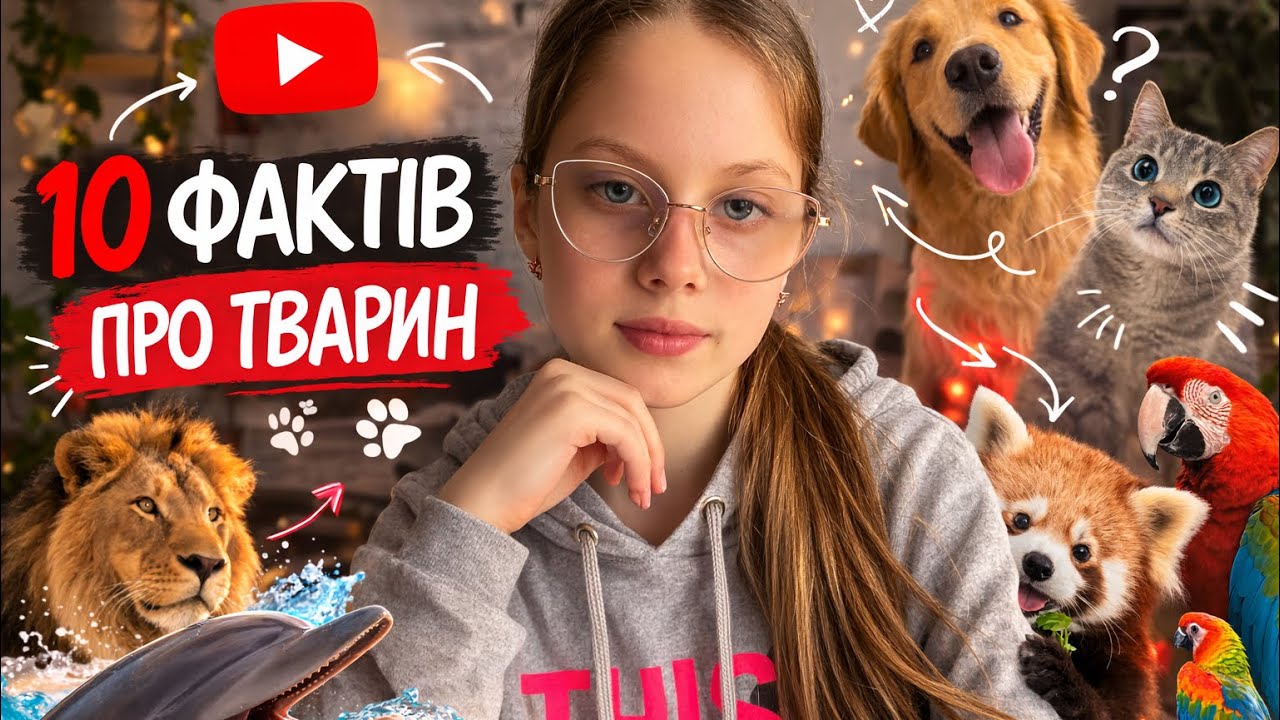 10 фактів про тварин