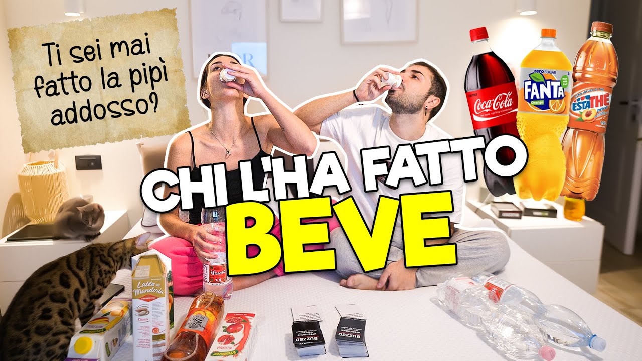 SE L'HAI FATTO, BEVI! 🥤 CHALLENGE