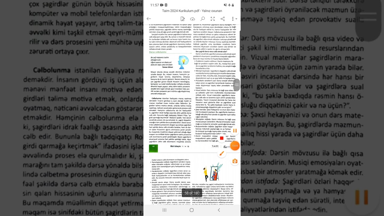 Interaktiv öyrənmə. Dərsə cəlbolunma( Motivasiya).Refleksiya Taim 2024