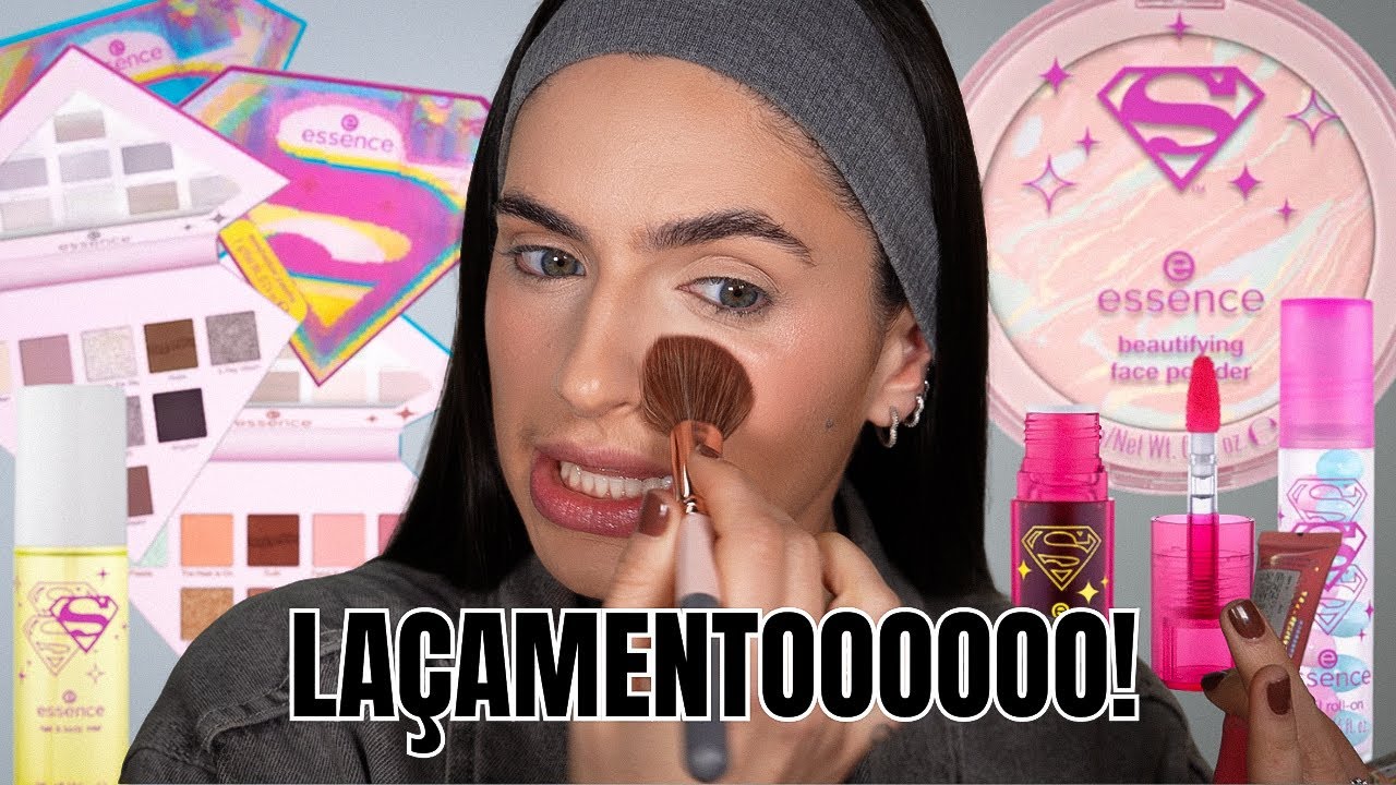 testei a coleção SUPERMAN com ESSENCE 🦸🏻💫