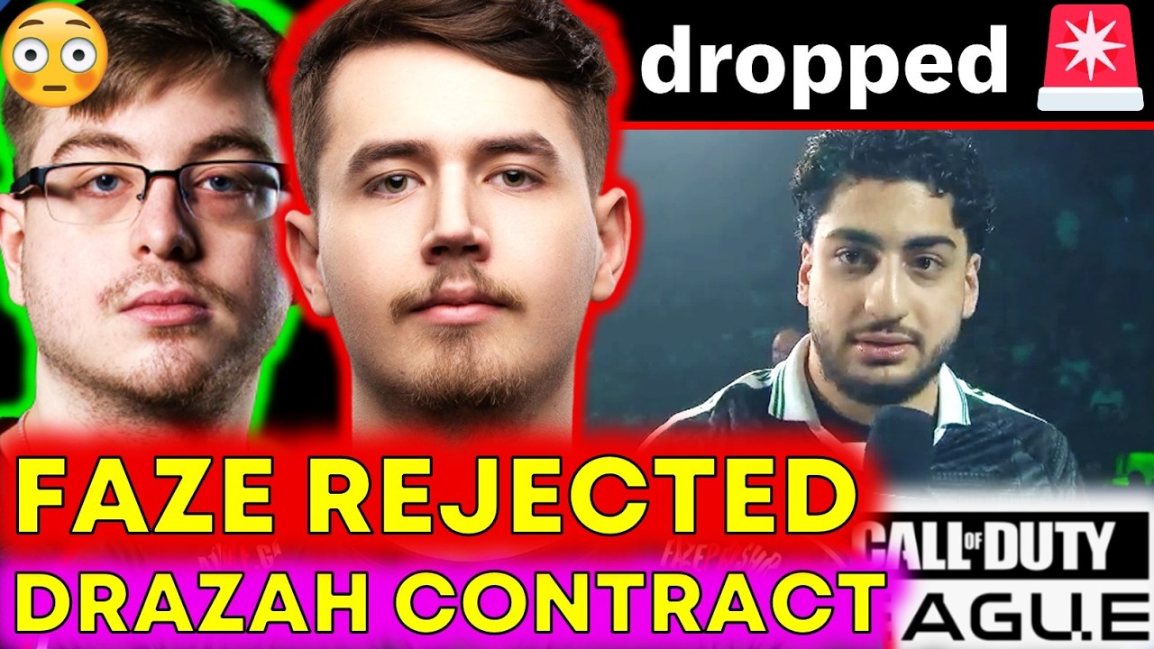 Drazah уходит из FaZe: СЛИВ! Scrap + Alluka? 💥 Rostermania в CDL