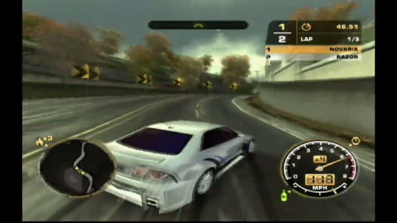 NFS most wanted Finale Lexus challenge