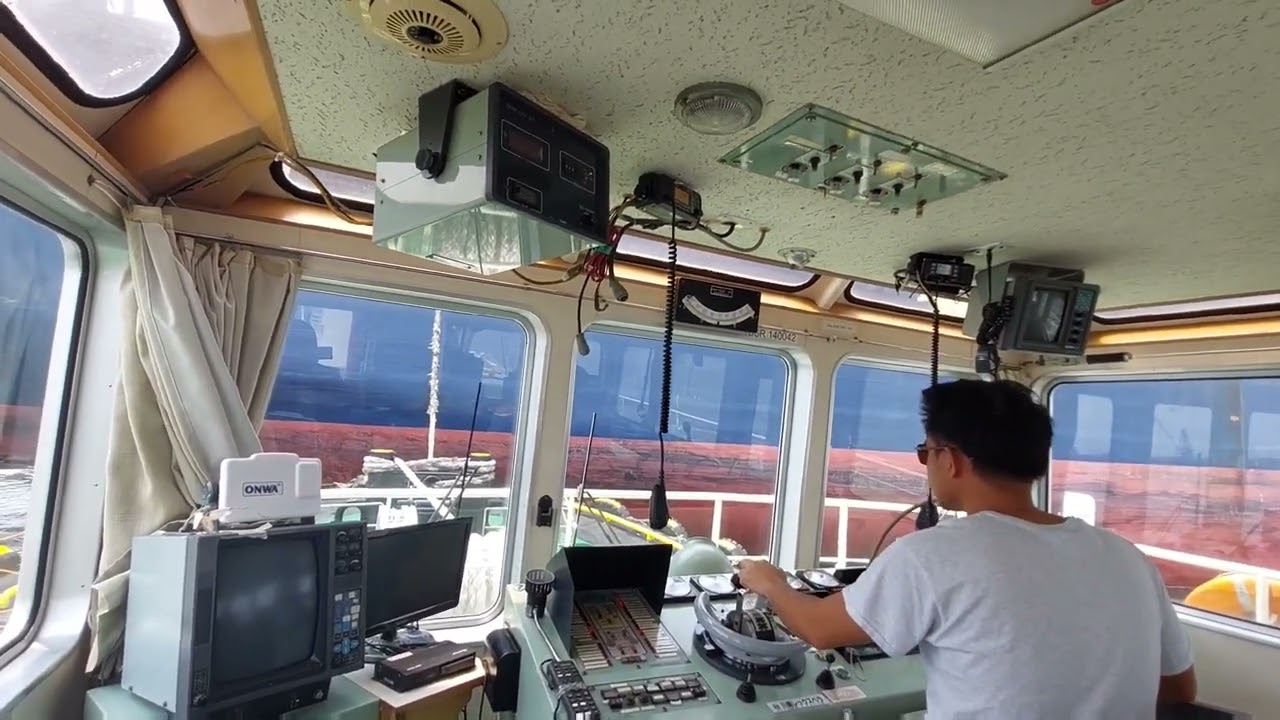 Docking Container Ship Manila South Harbor.