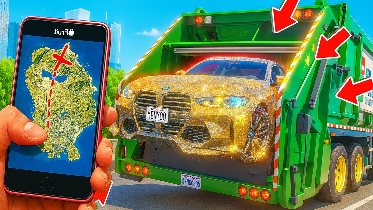 OP MÜLL BMW GEFUNDEN in GTA 5 (Hide & Seek)