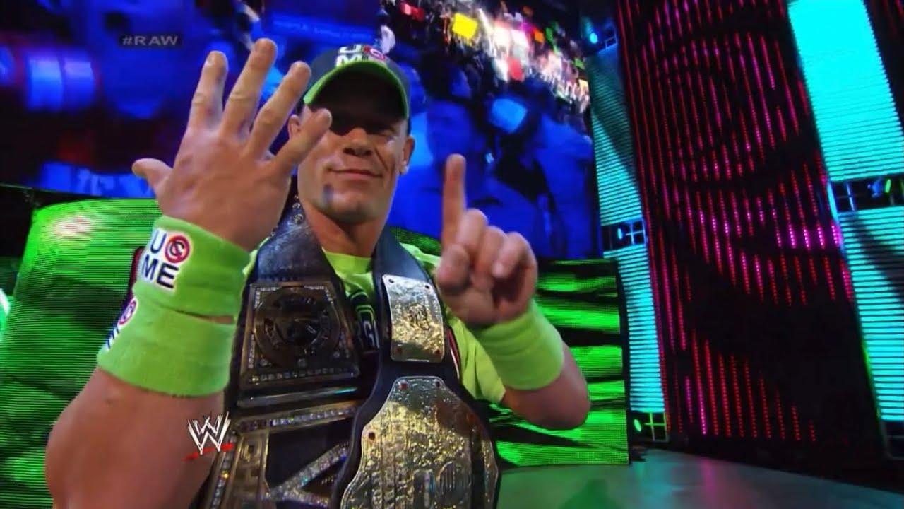 WWE - John Cena RAW Entrances | May 19 - December 15 2014 [HD]