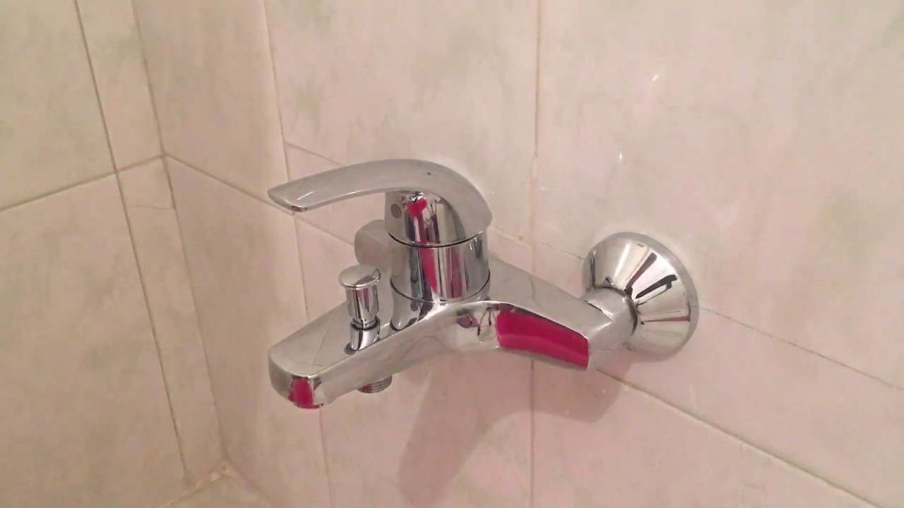 Mixer installation تركيب الخلاط او الصنبور المزدوج