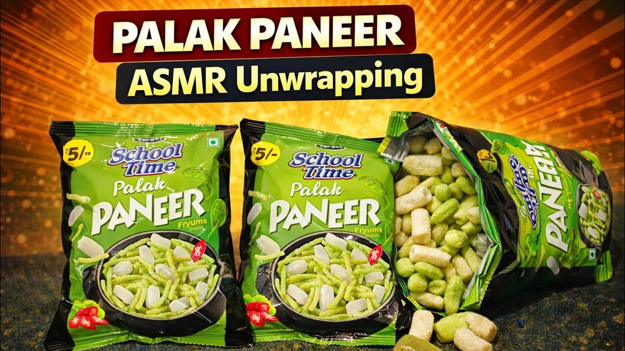 Unwrapping a unique snacks in market #asmr #snacks