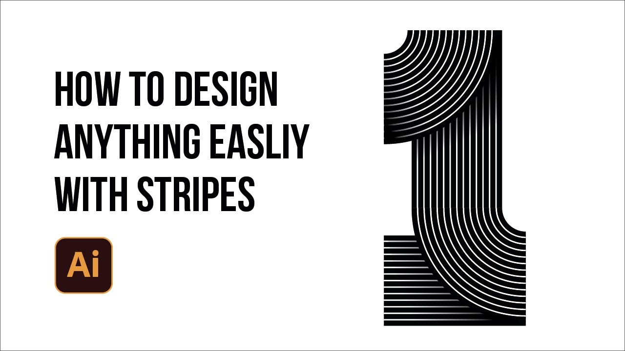 Design ANYTHING Easily With Stripes | Adobe Illustrator