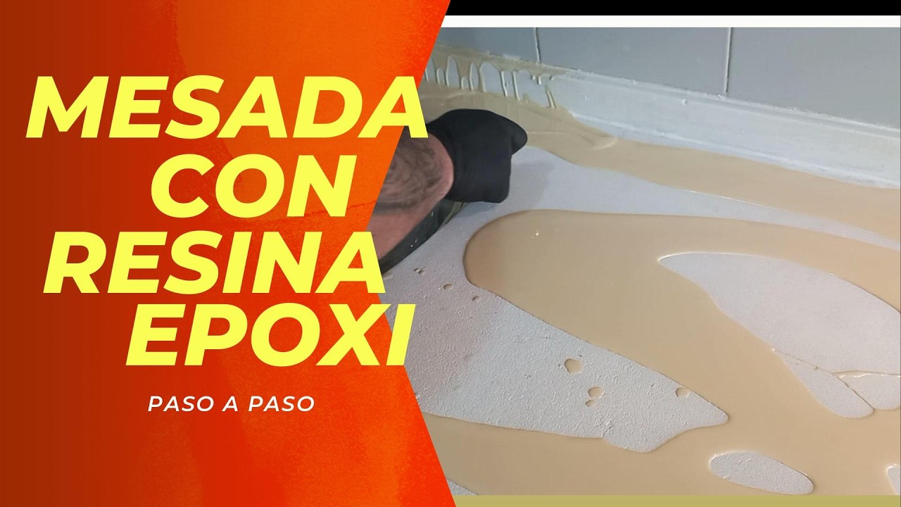 COMO RESTAURAR UNA MESADA CON RESINA EPOXI
