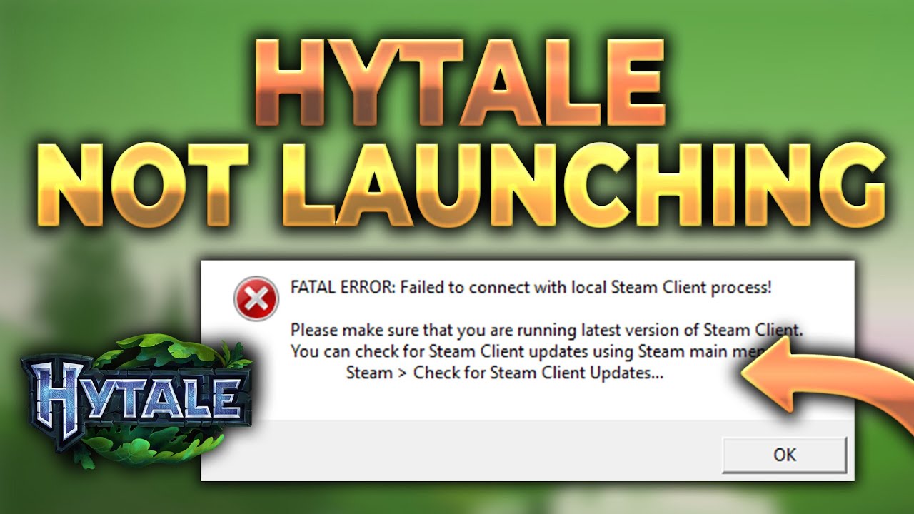 Hytale wont launch - how to fix not working or opening