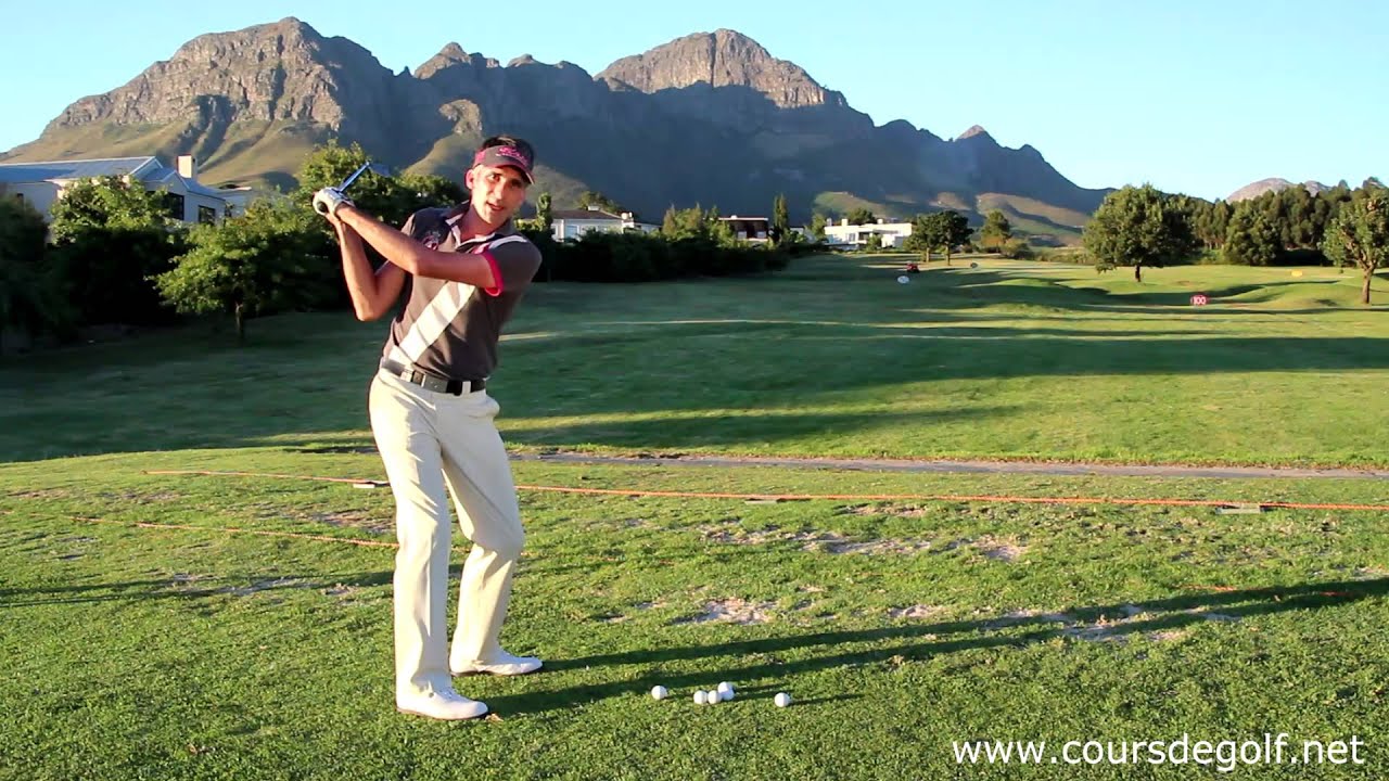 Cours de golf vid&eacute;o 3 cl&eacute;s pour un Backswing simple par Renaud Poupard