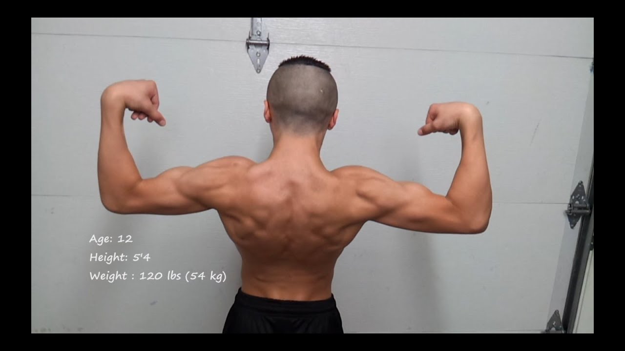 12 Year Old Muscle Update - Brad The Beast