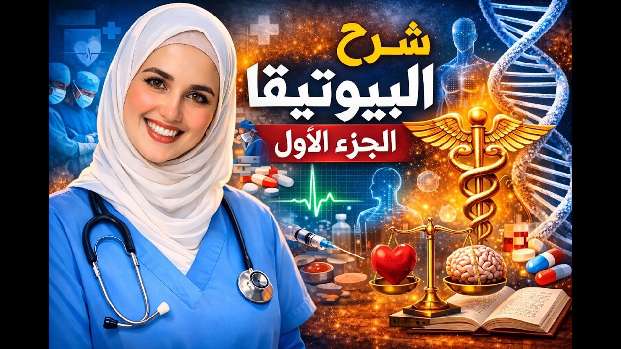 شرح البيوتيقا الجزء الأول |موضوع تاني فلسفة أولي ثانوي|ترم تاني|رؤية الفلسفة للأخلاق طبية و بيولوجية