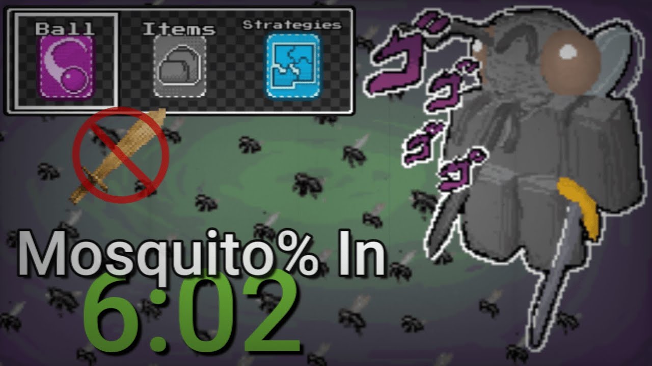 Killing Supreme Mosquito in 6 minutes on a New Savefile | Block Tales