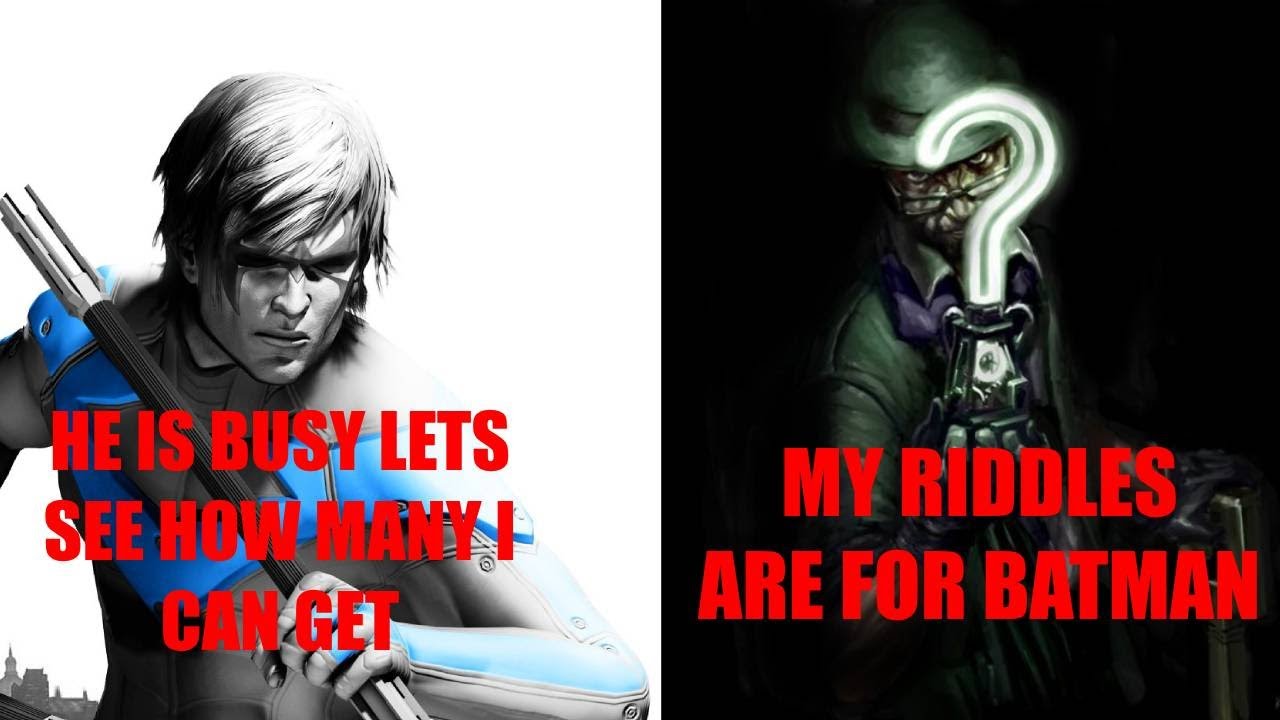 How Many Riddler Trophies Can Nightwing Get in Arkham City?