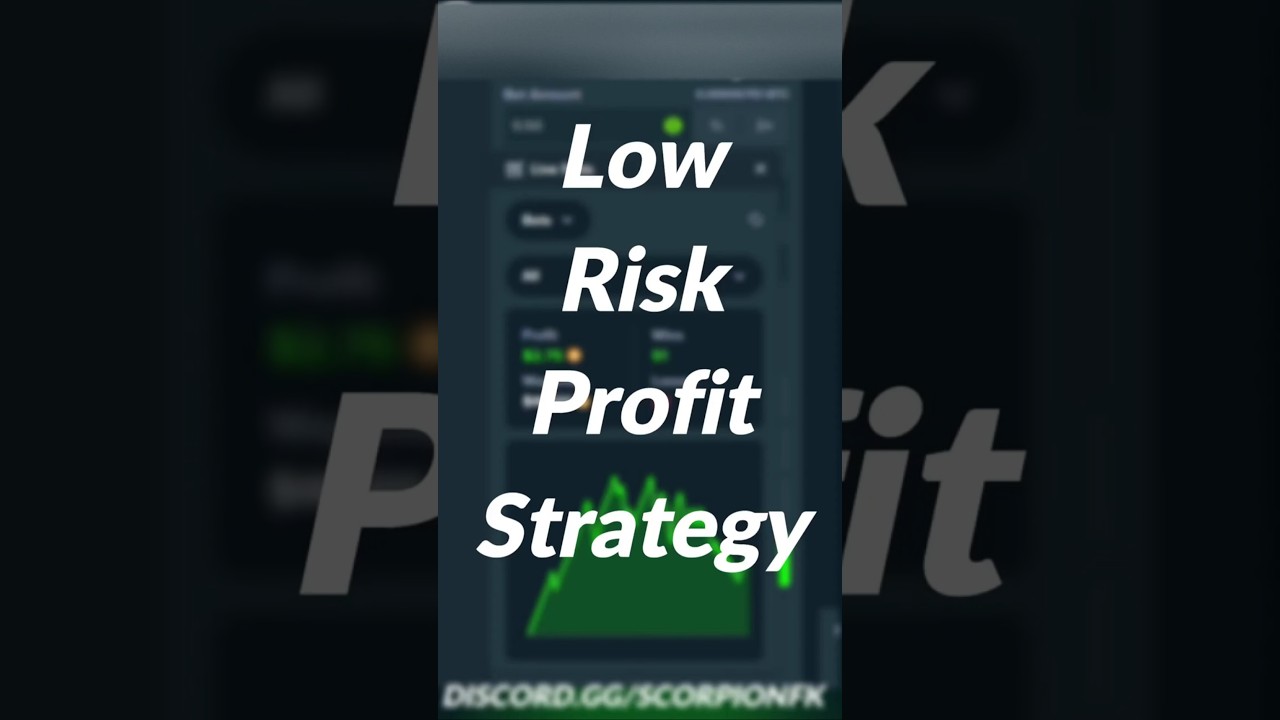 STAKE LOW RISK DICE PROFIT STRATEGY! #casino #dice #gambling #betting #degen #shorts