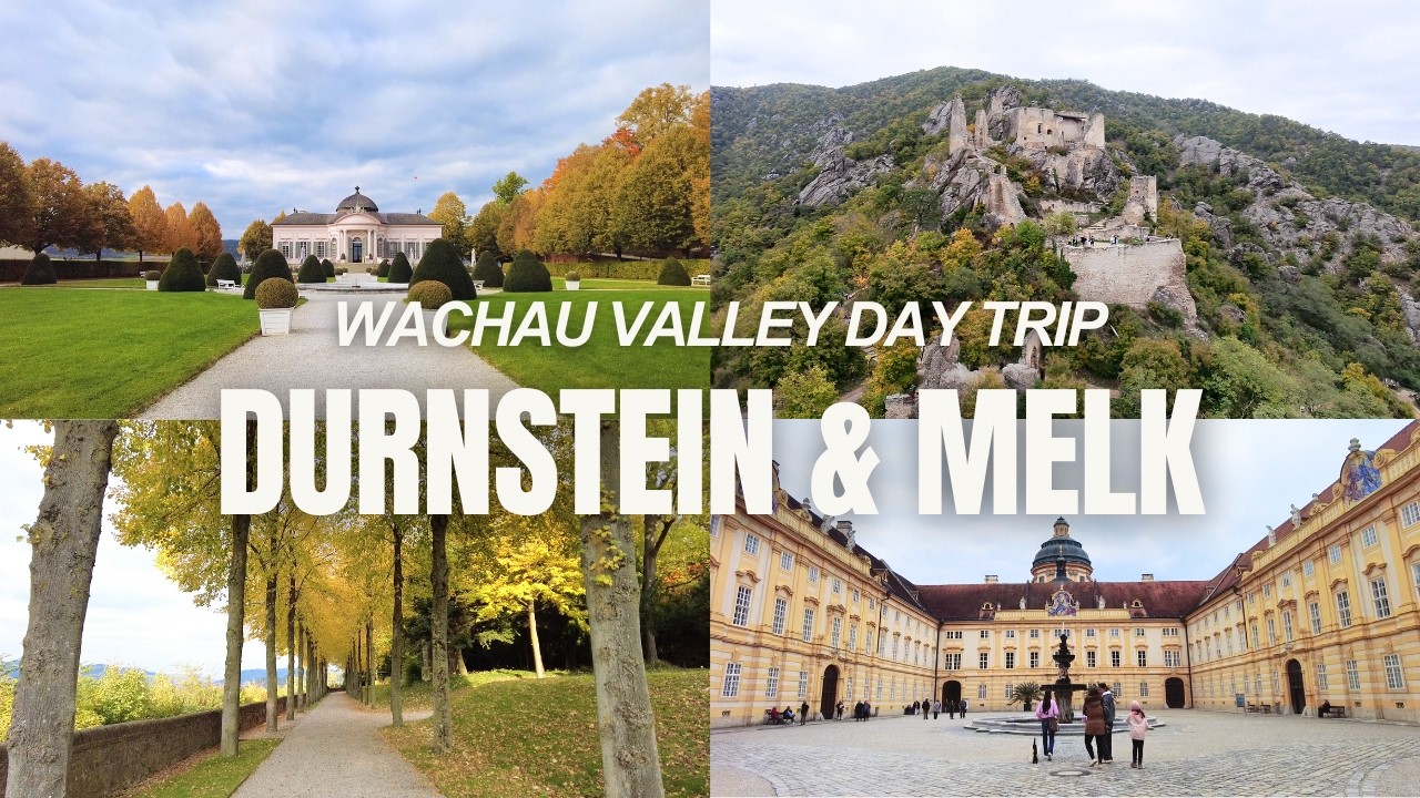 Wachau Valley Day Trip: Melk Abbey & Dürnstein Castle | Exploring Austria Ep. 2 | Travel Vlog