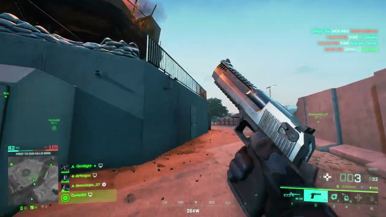 Battlefield 2042 TDM BSV-M In Auto Firing Mode Shan 2.5x Scope