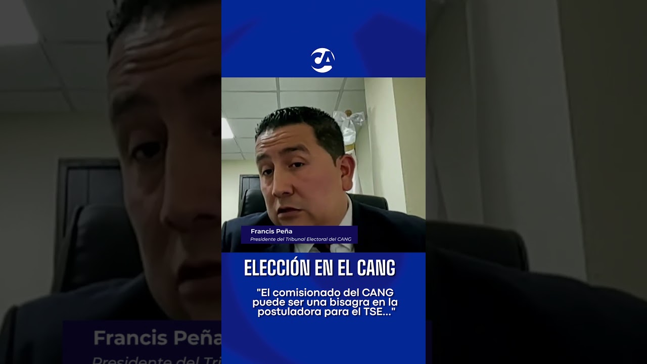 ELECTION IN THE CANG ⚖️
