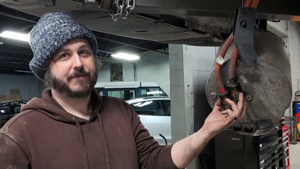 High Mileage RUST BELT Tesla drive unit gets STUCK during coolant delete service