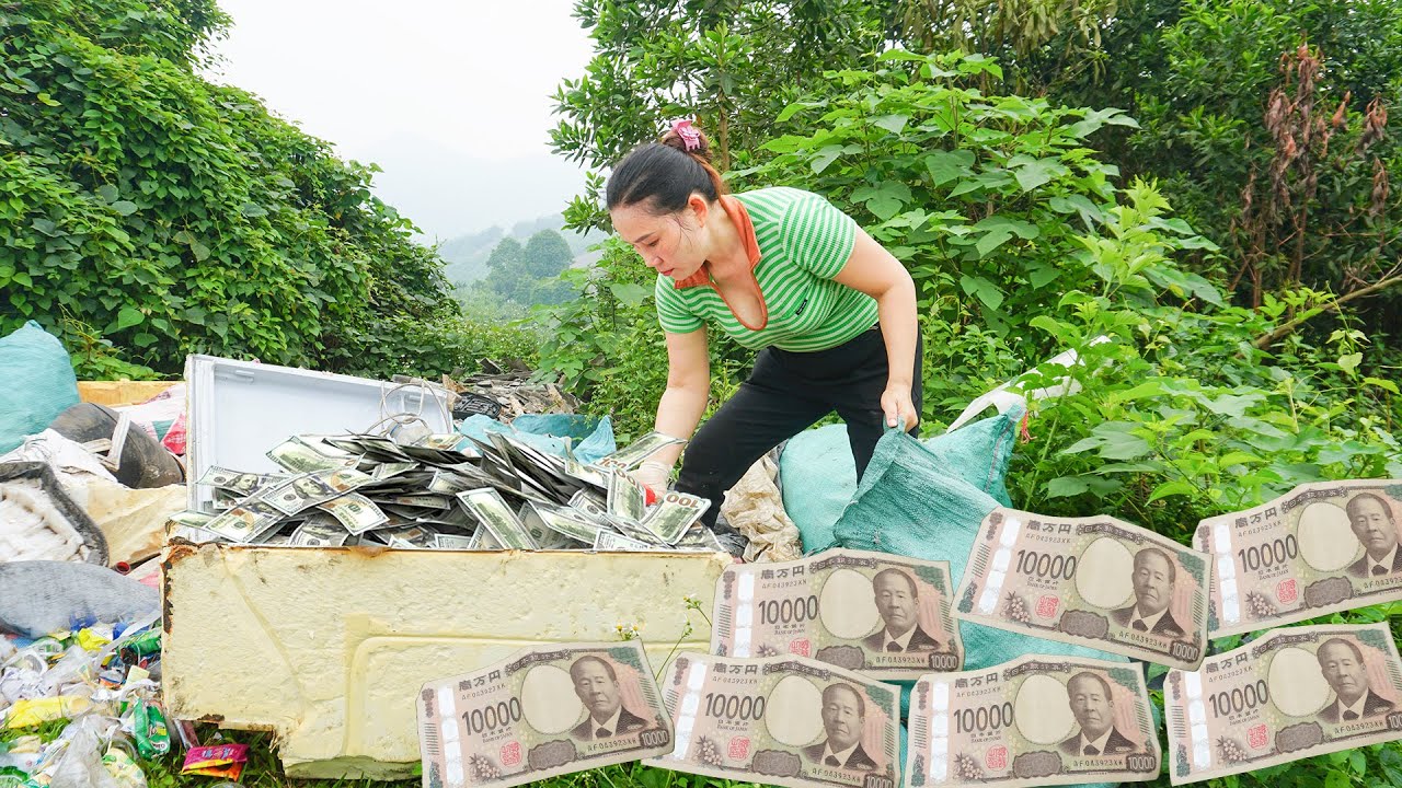 The Lucky Girl Found Treasure Worth $1.000.000 Forgotten In The Landfill