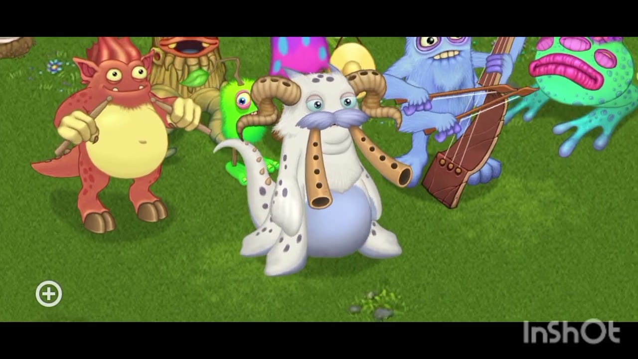 Novidade na ilha de planta! #jogos #mysingingmonsters #viral 