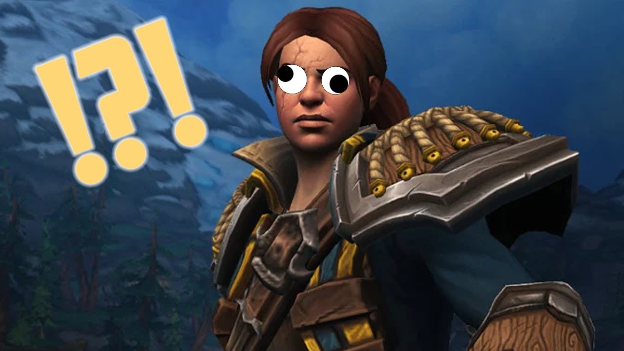 I Created a Kul Tiran Human Druid (Silly World of Warcraft)