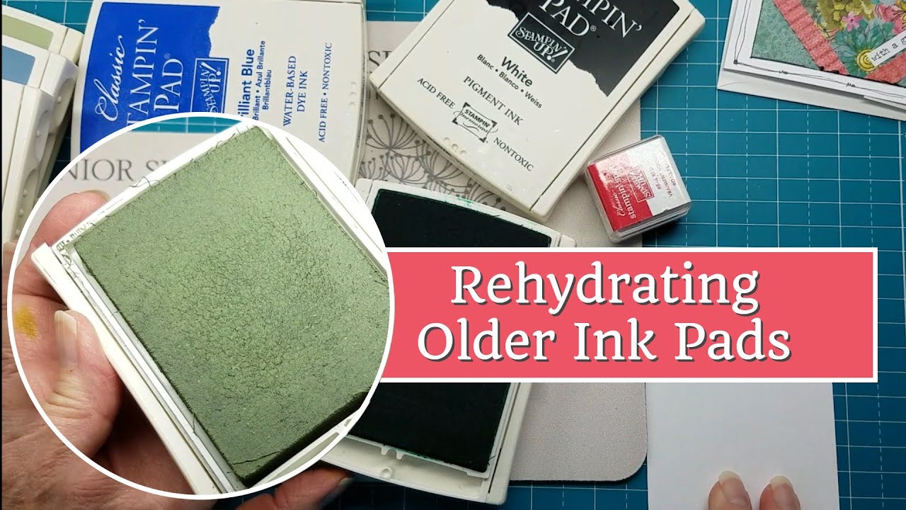 Rehydrating Old Ink Pads