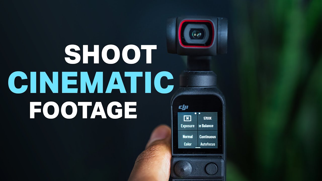 Ручные настройки DJI Pocket 2 для кинематографической съёмки
