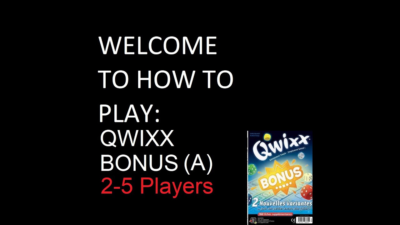 Qwixx Bonus A #dicegames