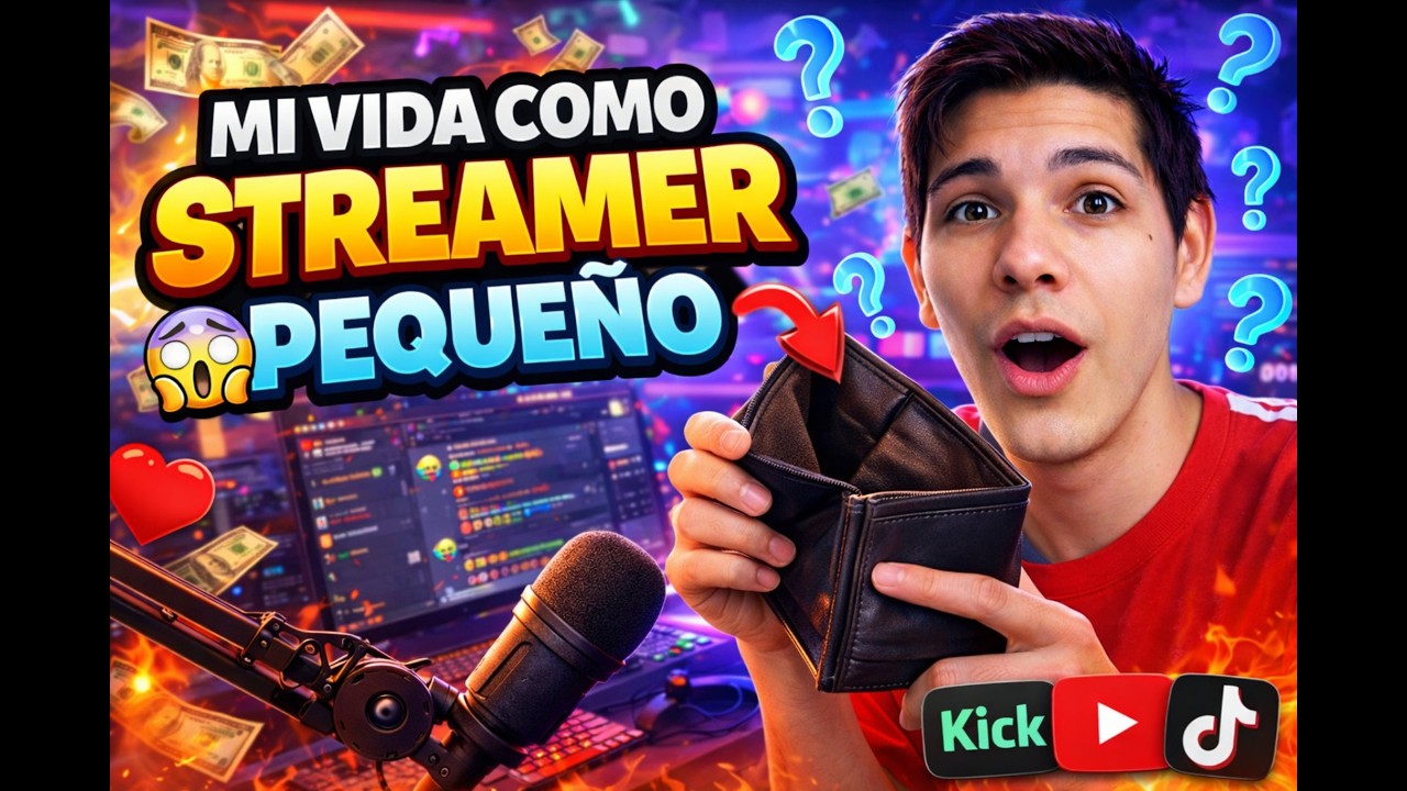 Un día en la vida de un streamer pequeño
