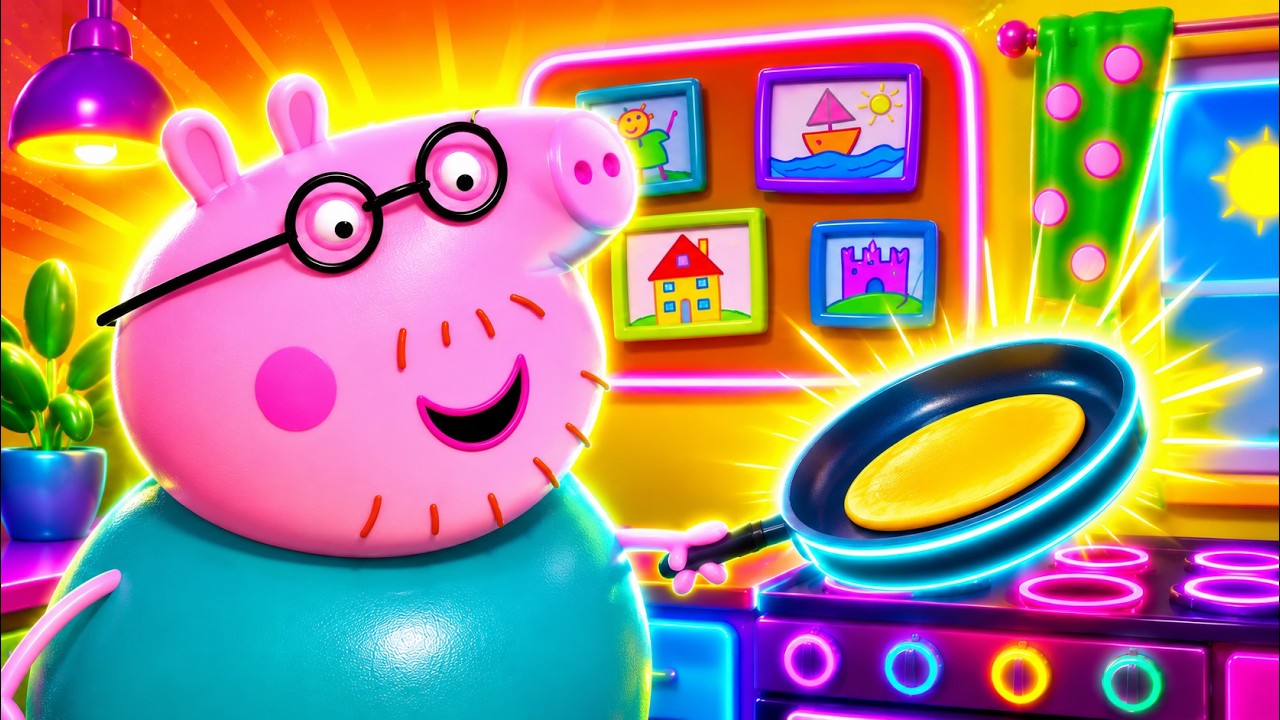 Peppa Pig ! 1, 2, 3 Hoopla! 🍳🙀 Sponsored By Gamavision Csupo Effects
