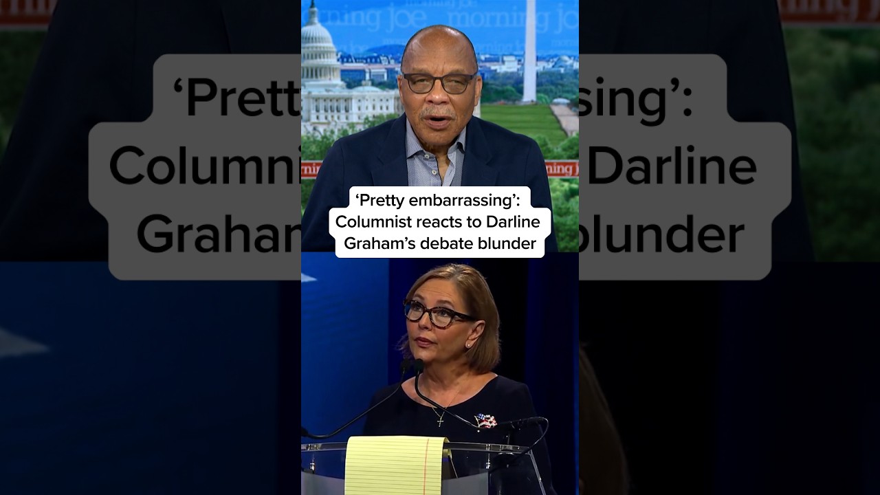 &lsquo;Pretty embarrassing&rsquo;: Columnist reacts to Darline Graham&rsquo;s debate blunder