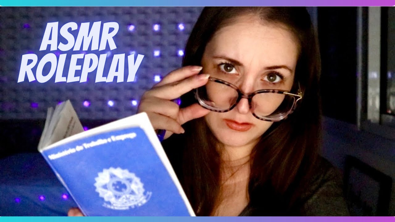 ASMR POV: VOCÊ VEIO NA AGÊNCIA DO INSS RECEBER BENEFÍCIO | ATENDENTE TÓXICA
