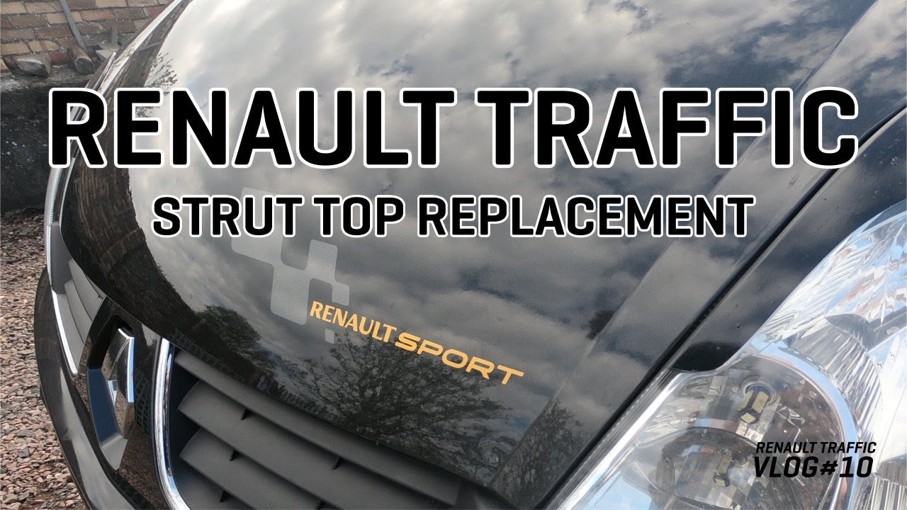 Простая замена верхней опоры стойки Renault Traffic Vivaro превращается в полную переборку передн...