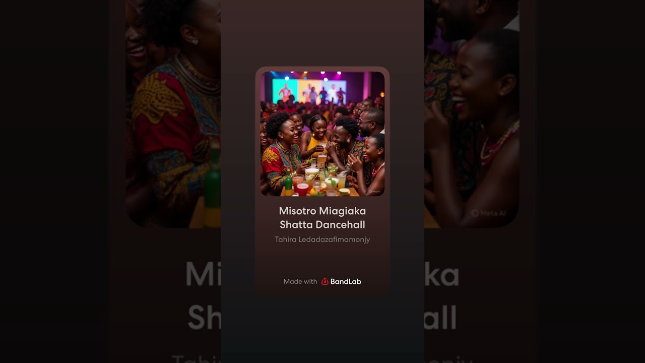 Shatta Modern Dancehall Malagasy Misotro Migiaka Celebration 