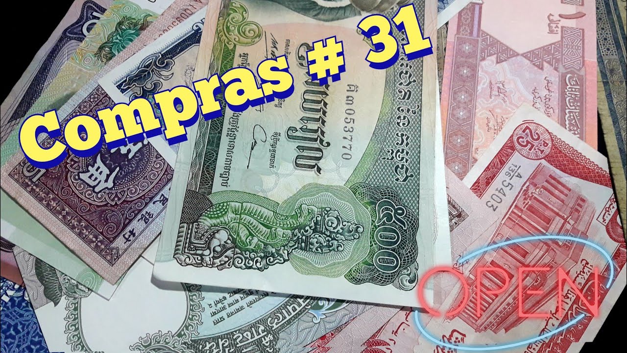 Compra # 31 Billetes del Mundo - Parte 1
