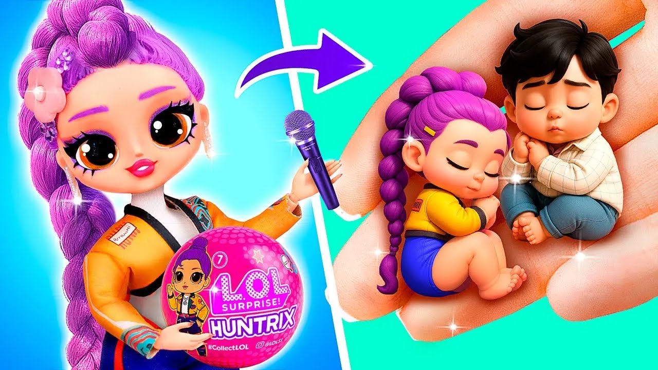 K-Pop Demon Hunters Deviennent Mamans ! DIY LOL OMG