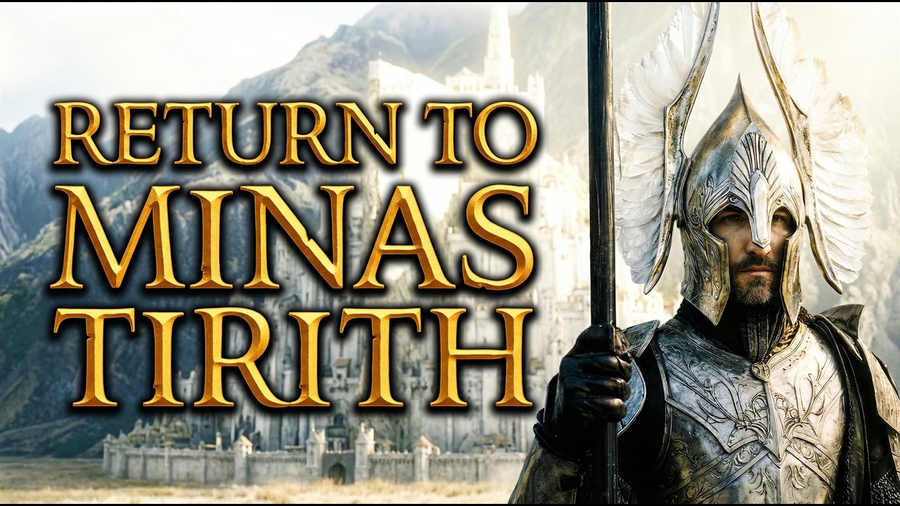 RETURN TO MINAS TIRITH: The Eternal Peace of the Fourth Age | Lord of the Rings AI Cinematic