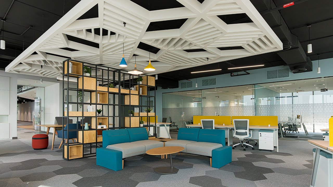 The New Sunni Waqf Directorate Headquarter: A Contemporary Open Plan Office in Bahrain