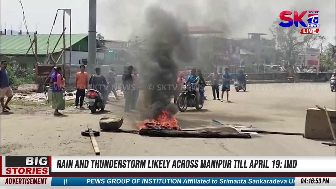 TOTAL SHUTDOWN OVER TRONGLAOBI KILLINGS BRINGS IMPHAL-YAIRIPOK TO STANDSTILL