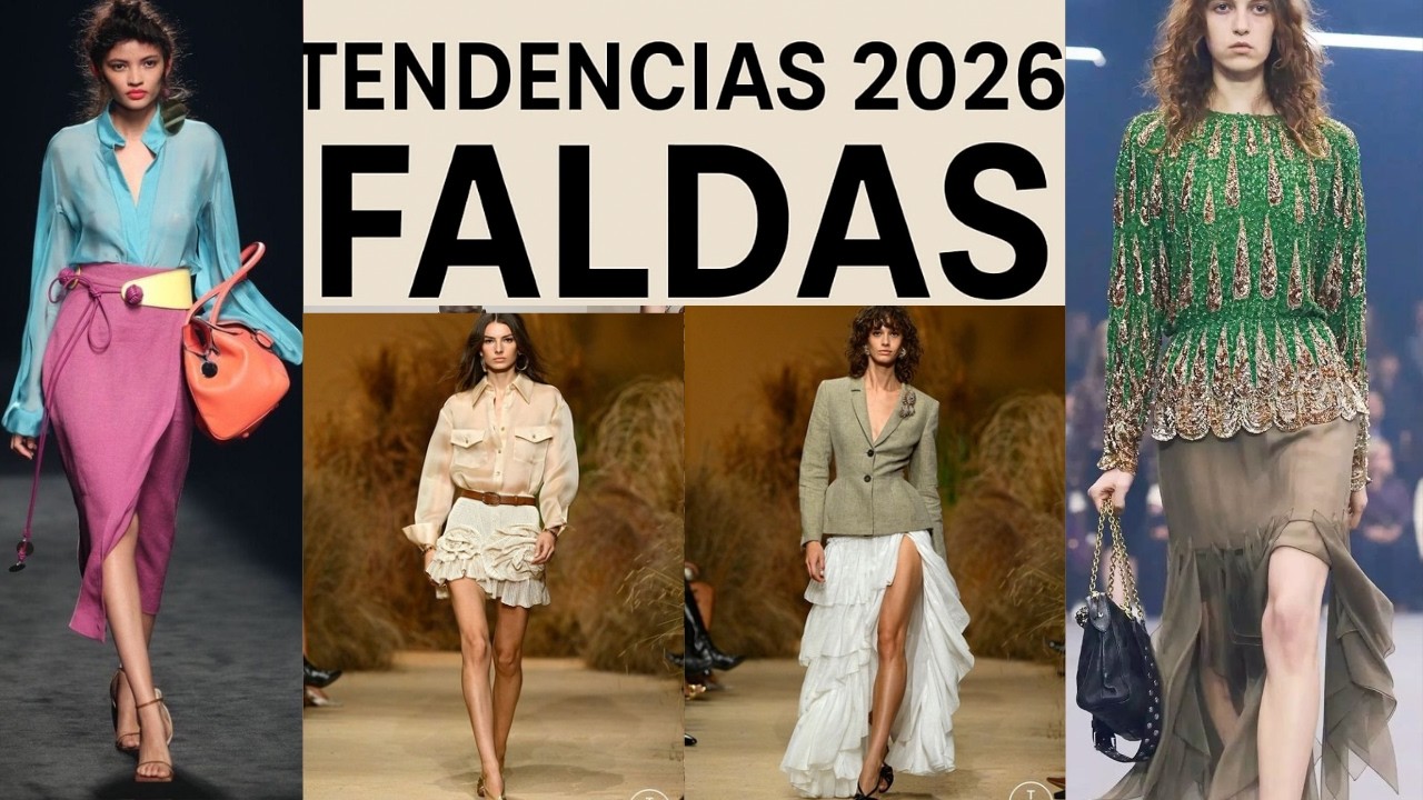 &ldquo;TOP Faldas Primavera-Verano 2026 💃 | Lo &uacute;ltimo en moda femenina&rdquo;
