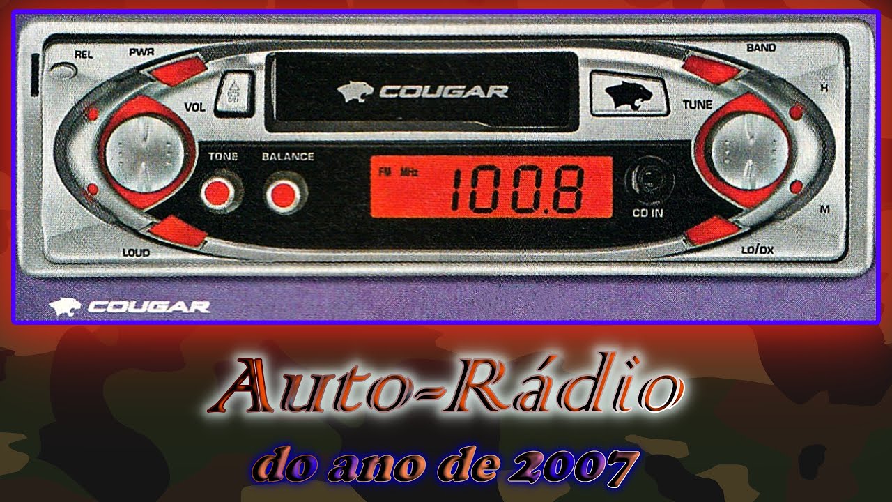 Aparelhos de som AUTOMOTIVO do ano de 2007